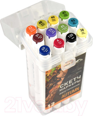 Набор маркеров Fenix Art Осень / 65501 (12цв)