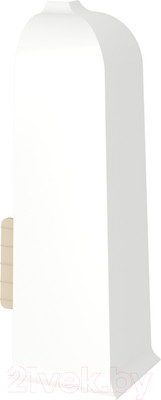 Уголок для плинтуса Arbiton Vigo 60 Белый 1 (2шт, наружный, флоупак)