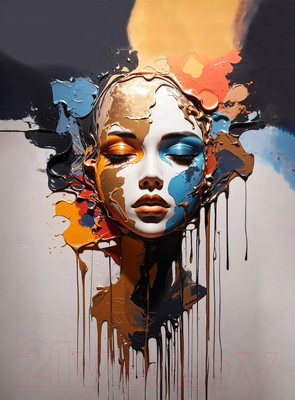 Картина Vimala На холсте 50x70 / Арт 4