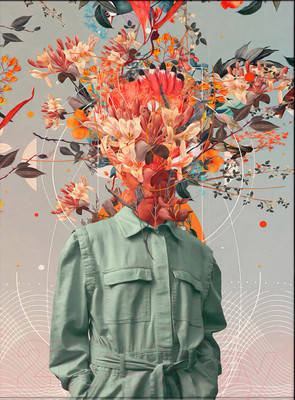 Картина Vimala На холсте 50x70 / Арт 14