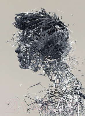 Картина Vimala На холсте 50x70 / Арт 17