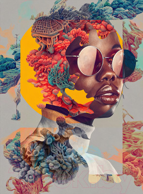 Картина Vimala На холсте 50x70 / Арт 41