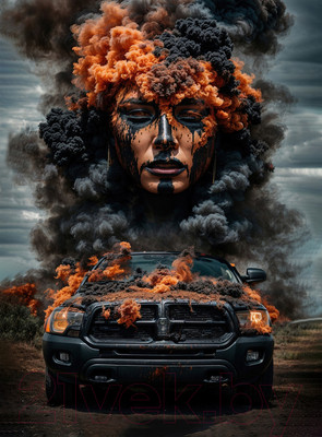 Картина Vimala На холсте 50x70 / Арт 69