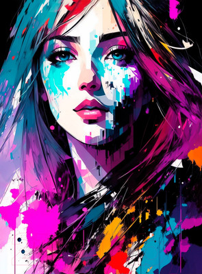 Картина Vimala На холсте 50x70 / Арт 105