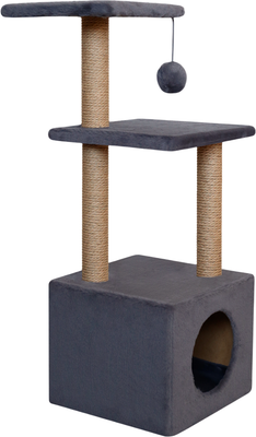 Комплекс для кошек Kogtik Венди / СД m (серый/джут)