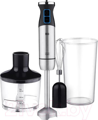 Блендер погружной BQ HB1032SS (черный/сталь)