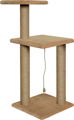 Комплекс для кошек Kogtik Триола / БД m (бежевый/джут)