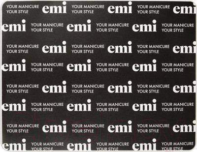 Коврик для маникюра E.Mi 2023 (черный)