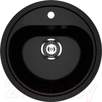 Мойка кухонная Ulgran U-700 (344 ультра-черный)