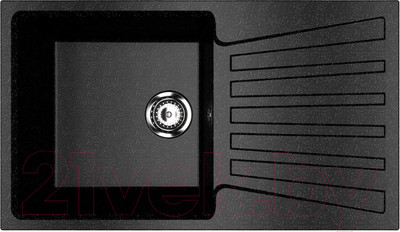 Мойка кухонная Ulgran U-703 (308 черный)