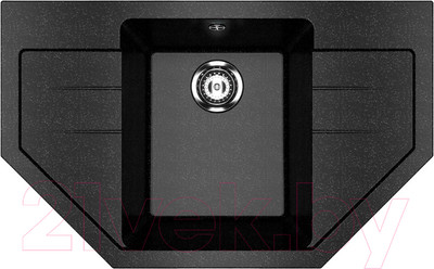 Мойка кухонная Ulgran U-609 (308 черный)