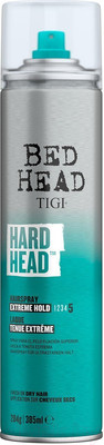 Лак для укладки волос Tigi Bed Head Style Hard Head Hairspray Extreme Суперсильной фиксации (284г)