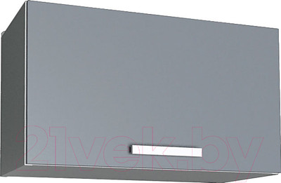 Шкаф под вытяжку Интерлиния Мила Лайт ВШГ60-360 (серебристый)