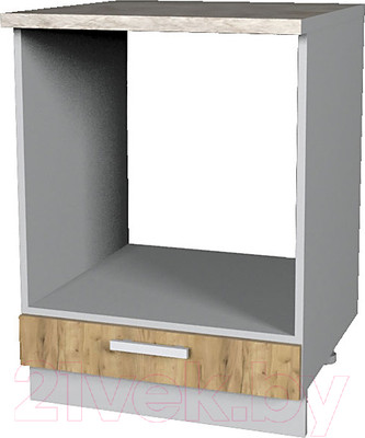 Шкаф под духовку Интерлиния Мила Лайт НШ60д (дуб золотой)