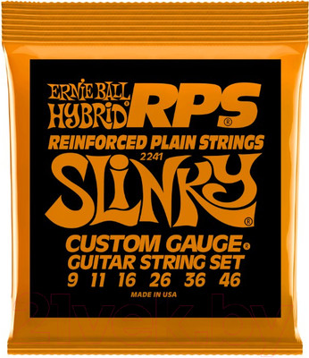 Струны для электрогитары Ernie Ball 2241 Hybrid RPS Slinky