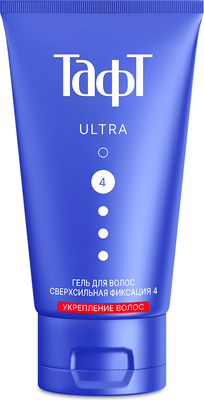 Гель для укладки волос Тафт Ultra сверхсильная фиксация (150мл)