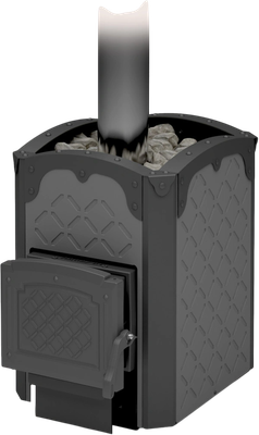 Печь-каменка Теплодар Былина-12 ЧУ (1.2)