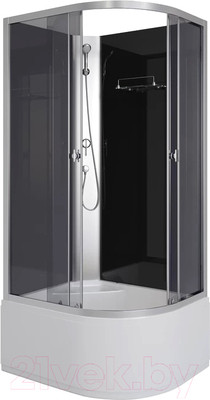 Душевая кабина Niagara Eco E90/80/40L/TN/BK 90x80x195