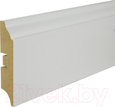 Плинтус Smartprofile МДФ Paint 82 (2.4м, белый)