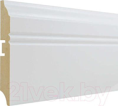 Плинтус Smartprofile МДФ Paint 100Н (2.4м, белый)