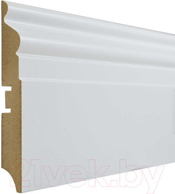 Плинтус Smartprofile МДФ Paint 110F (2.4м, белый)