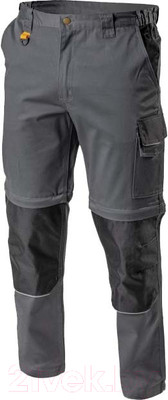 Брюки рабочие Hoegert Edgar HT5K279-1-3XL (серый)