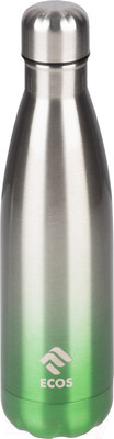 Термос для напитков ECOS 323498 (зеленый градиент)