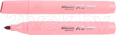 Набор маркеров HAUSER H6345RD (10шт, красный)