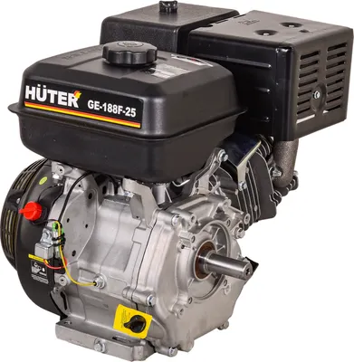 Двигатель бензиновый Huter GE-188F-25 (70/15/4)