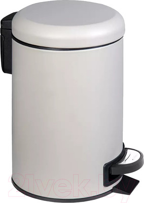 Мусорное ведро Nemkar С педалью 111400-B (5л, белый)