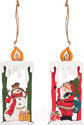 Набор елочных игрушек Darvish DV-C-289 (2шт)