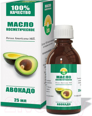 Масло косметическое Lekus Авокадо с пипеткой (30мл)