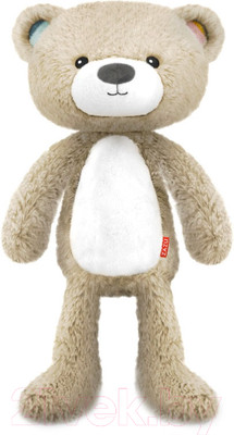 Интерактивная игрушка Zazu Тренер сна. Мишка Броуди / ZA-BRODY-01 (бежевый)