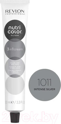 Крем-краска для волос Revlon Professional NСС 1011 (100мл, интенсивный серебристый)