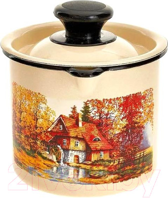 Кружка КМЗ Старая мельница 40204-072/4-У9 (слоновая кость)