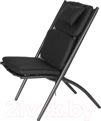 Кресло садовое Bergenson Bjorn Hakon / BB0000461 (черный)