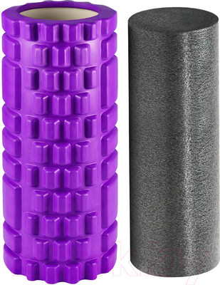 Набор для фитнеса Daswerk 2 в 1 / 680026 (2шт, фиолетовый/черный)