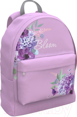Школьный рюкзак Erich Krause EasyLine 17L Pastel Bloom. Lilac / 61941