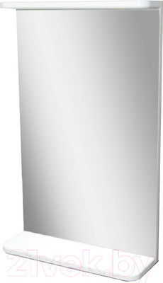 Зеркало Гамма 36/2-400 (с полкой)