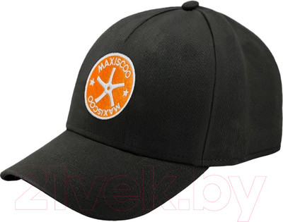 Бейсболка Maxiscoo MS-CAP-6-56-BK (черный)