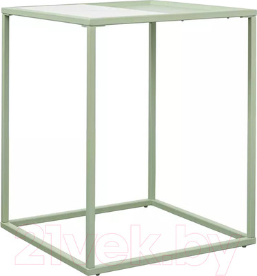Журнальный столик Bergenson Bjorn Mayen / BB0000485 (белый/зеленый)