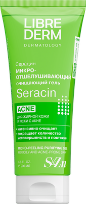 Гель для умывания Librederm Серацин Микроотшелушивающий (200мл)