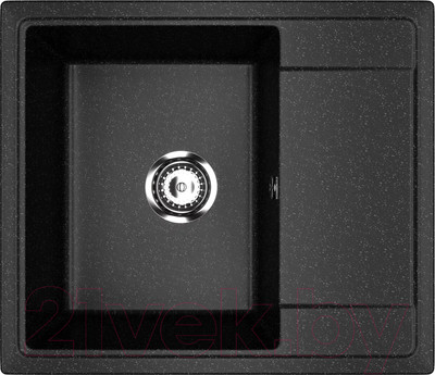 Мойка кухонная Practik PR-M 575-004 (черный оникс)