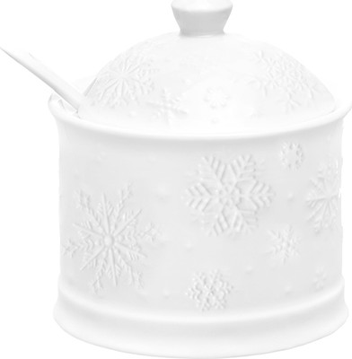 Сахарница Elan Gallery Снежинки / 540579