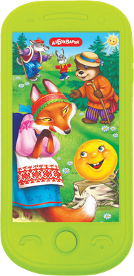 Развивающая игрушка Азбукварик Колобок. Мини-смартфончик 2023 / 3314