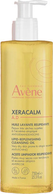 Масло для тела Avene XeraCalm AD Очищающее (750мл)