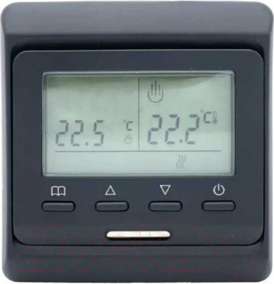 Терморегулятор для теплого пола No Brand E 51.716 (черный)