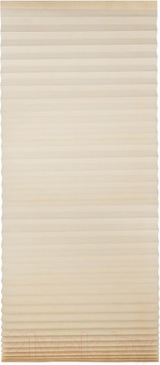 Штора-плиссе Рыжий кот Skandi Самоклеящаяся 60x180 / 106248 (бежевый)