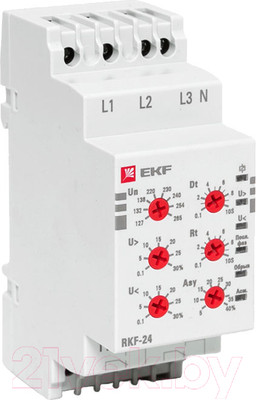 Реле контроля фаз EKF Rkf-24