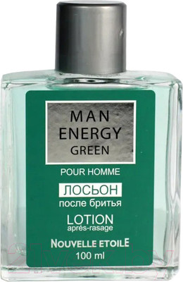 Лосьон после бритья Новая Заря Man Energy Green (100мл)